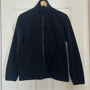 Valento Casual Wear Kids Navy Blue Fleece Zip Up Jacket Size 10/12